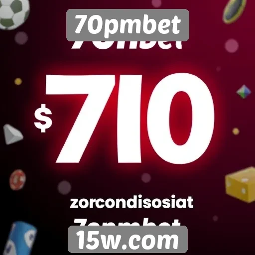 Promos e bônus disponíveis no 70pmbet